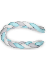 Babyjem 3'lü Örgü Beşik Kenarı Mavi